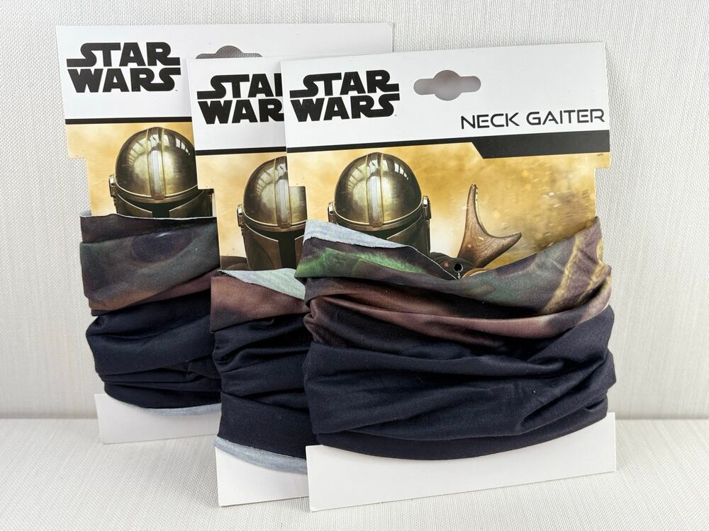 3 Disney Star Wars Concept One Accessories neck gaiters NEW